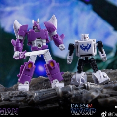 【Few quantity】Preorder- DR.WU - DW-E35S Purple Wingman+DW-E34M White Wasp