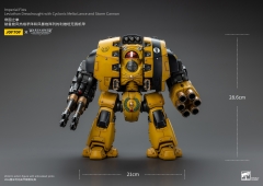 【2024-05-30】Preorder - JoyToy JT9978 1/18 Warhammer "The Horus Heresy" Imperial Fists Leviathan Dreadnought with Cyclonic Melta Lance and Storm Cannon