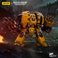 【2024-05-30】Preorder - JoyToy JT9978 1/18 Warhammer "The Horus Heresy" Imperial Fists Leviathan Dreadnought with Cyclonic Melta Lance and Storm Cannon