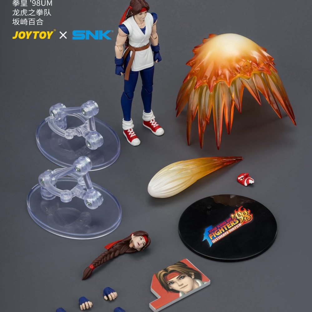 JOYTOY JT04605 1/18 SNK KOF 98UM Art of Fighting Team Yuri Sakazaki