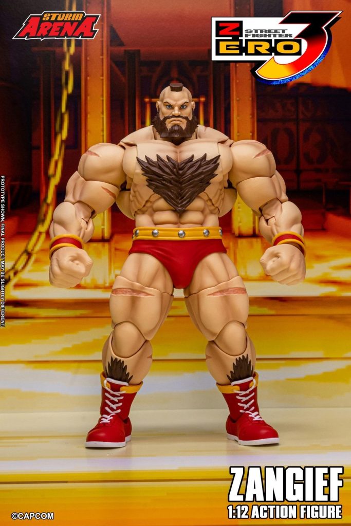 Storm Toys SFSA08 1/12 Street Fighter Zero 3 ZANGIEF