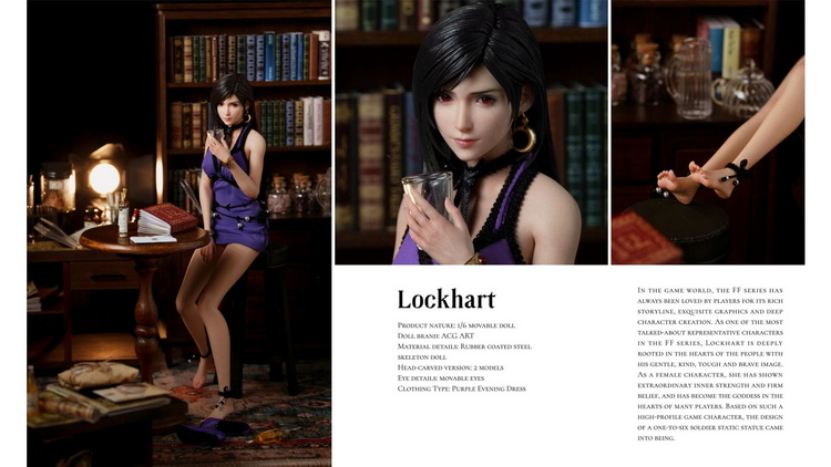 ACG ART ACG001 1/6 Movable Doll Lockhart Normal Version