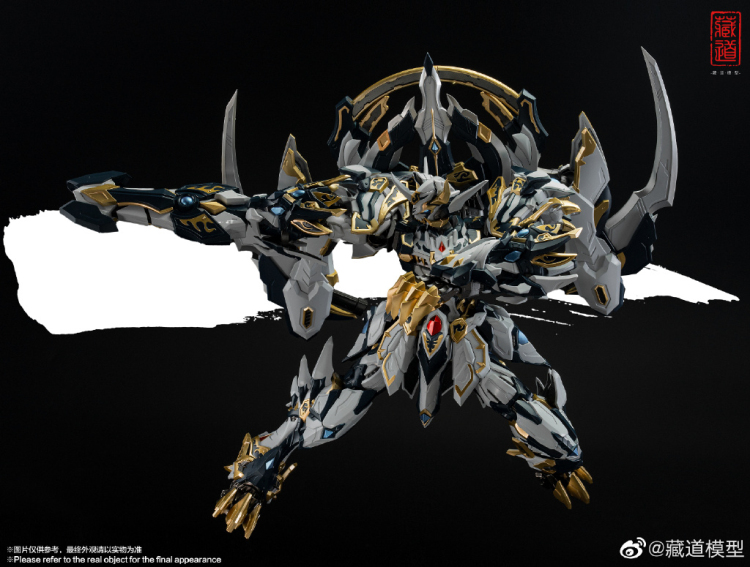 Cangdao Model ZEN of Collectible CD-02 White Tiger Reissue